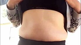 Teasing You With My Curvy Body Outdoors!