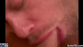 Awesome gay guys massaging and sucking big cocks before hardcore fucking.