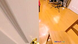 That brunette with big tits is gagging on a monster cock, chocolate style! 🍫