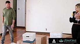 nuru massage turns wild as gorgeous blonde ella reese gets drilled