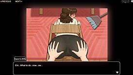 saxon's wife fucks in village?