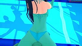 Akeno Asks For Sex In The Public Pool Hs Dxd Ntr Madness 4 Sheer Fantasyking3