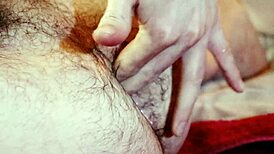 i'm toying and fingering my hairy hole up close with intense pleasure
