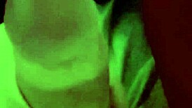 slimyslimy1 feels intense pleasure sneaking a cum in bed next to stepsister