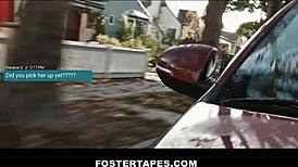 yo, how’s petite blonde Jessae Rosae handling stepdad and stepmom Havana Bleu’s coaching?