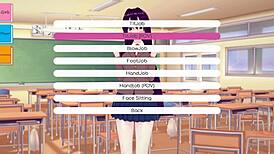 Chatting about steamy doki doki literature club hentai with foot action