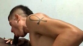 that novinho with his massive black cock pounded me bareback in intense gay action 😈💦