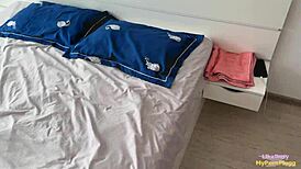 Horny stepsister LikaBusy pounded rough while home’s empty