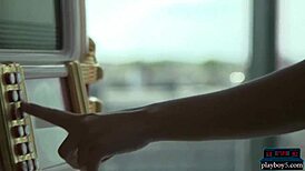 i'm a tiny brunette teen modelin' hot dancin'