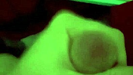 slimyslimy1 feels intense pleasure sneaking a cum in bed next to stepsister