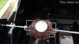 Kiwi Milf Submissive Takes Temperature Probe After Master Checks Meat 😈