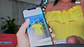 Fucking Beautiful Latina Friend On Christmas