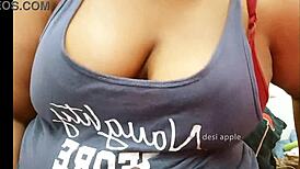 Sexy Indian maid hides a naughty side behind that innocent smile.