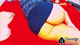 she cums hard with two toys, begging for help