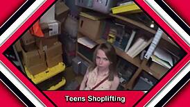 Raven hammered by horny officer's big cock!