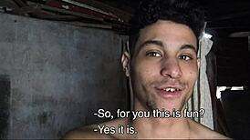 Argentinianul Danny face construcții și blowjob pentru bani