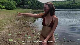 Married Redhead Cums Hard Giving Up Her Tight Ass