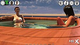 Waterworld bikini girl pickup episode 1