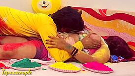 holi ke din sundar vidhwa bhabhi ke saath jabardast chudai ki