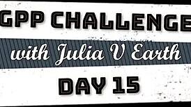 Day 15 gpp challenge with julia