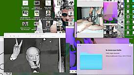 Fucking on the desk in webcam