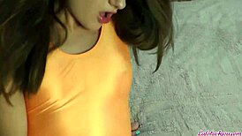 wanna watch this girl in glasses sensually suck a huge dick before doggy?