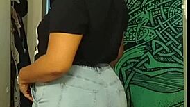 Worship my fat ass in jeans now!