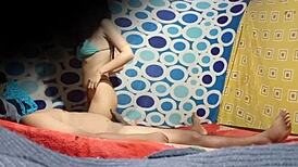 real spy cam catches colombian nurse alexia with athletic body. the latina babe doesn’t notice while working.