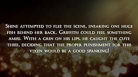 Damn! Furry yiff action in a wild forest night