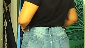 Worship my fat ass in jeans now!