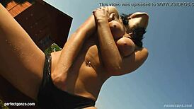 BIG TIT HOTTIE ELISE FUCKED HARD GONZO STYLE ON PRIME CUPS