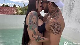 Drii Cordeiro Teases With Pussy Pounding At Beach