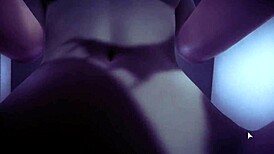 Watch two brunettes fuck in 3D?