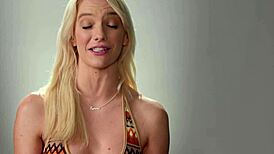 Kenna James Orgasms with Perky Tits