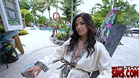 scarlett alexis takes damion dayskis big black cock in her ass for hard pounding