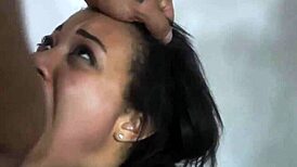 incredibly cute teen adrian maya bound in bondage domination with juicy rump