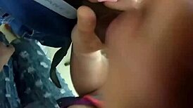 Hey, that puerto rican babe gives a sloppy blowjob to a big black monster cock in the caribbean