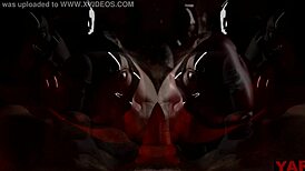 Artistic Blowjob with Boxing Gloves in a Big Cock Duel