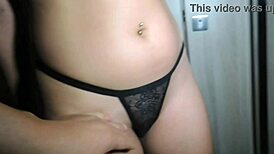 i recorded her first scene to show her cheating boyfriend with her friend