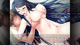 Измъчван подкуп еп4: Баня забавление с хентай момичета