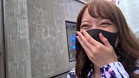 I, Miu, masturbate outdoors in panties, feeling so exposed.