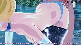 Cinderella enjoys sex in the park before midnight