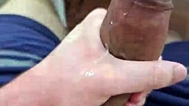 Novinho pauzudo from Brazil jerks off solo and cums hard