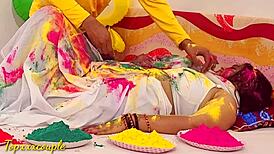 holi ke din sundar vidhwa bhabhi ke saath jabardast chudai ki