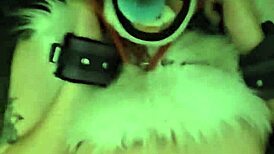 Boyfriend engages in rough play with partner