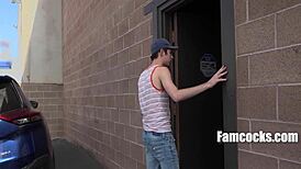 lawson james as fun ghost twink getting rimjob and blowjob from daddy