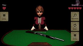 x roulette 3 躺在桌上讓我抽插