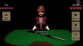 x roulette 3 躺在桌上讓我抽插