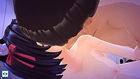 koharu's proud little sister in side position