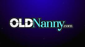 oldnanny chubby mature and young lesbian teen enjoy solo play together